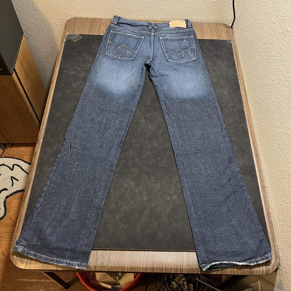 JNCO Jeans Riley Jeans Vintage Women 20 Denim Boot Cut Wide Leg bag Zip Fly y2k